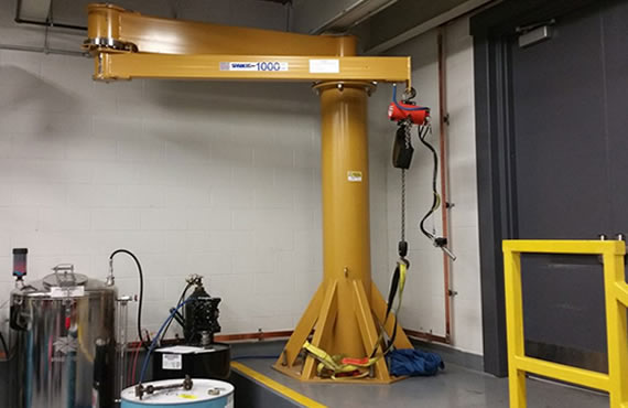 石油化工車間原料吊裝搬運(yùn)設(shè)備